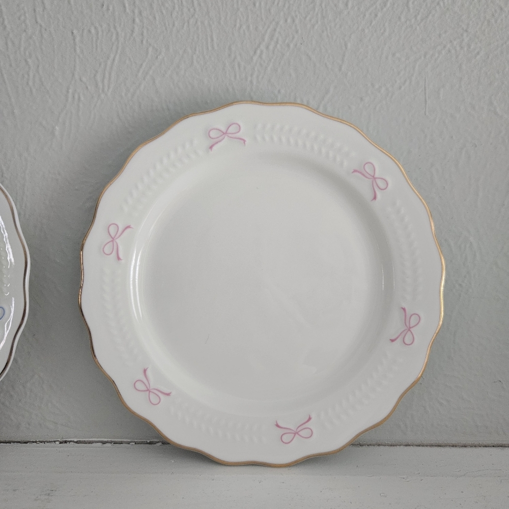 Yedi Houseware Scalloped Edge Bow Plate- Set Of 2 Replacements - Picture 2 of 6